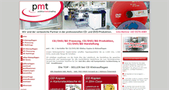 Desktop Screenshot of pmt-austria.com